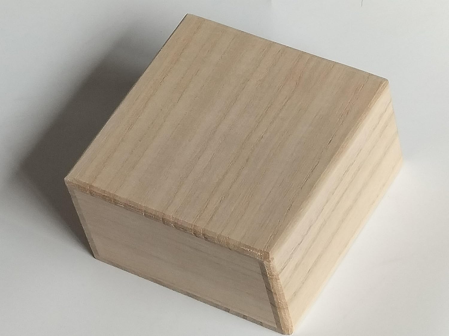 浦上桐工芸 桐箱 小物収納ケース スクエア型 日本製 120×120×65㎜