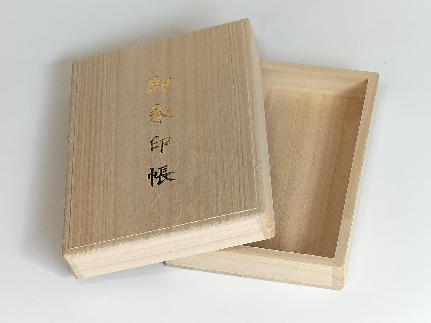 浦上桐工芸 御朱印帳ケース 大判サイズ1冊用 日本製桐箱, ukg1-1