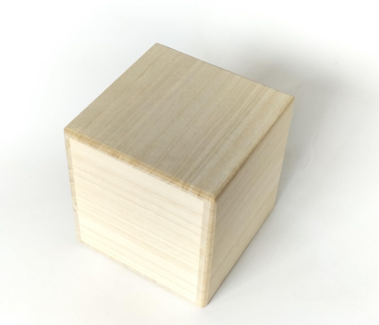 浦上桐工芸 桐箱 キューブ型 3寸 日本製 120×120×122㎜