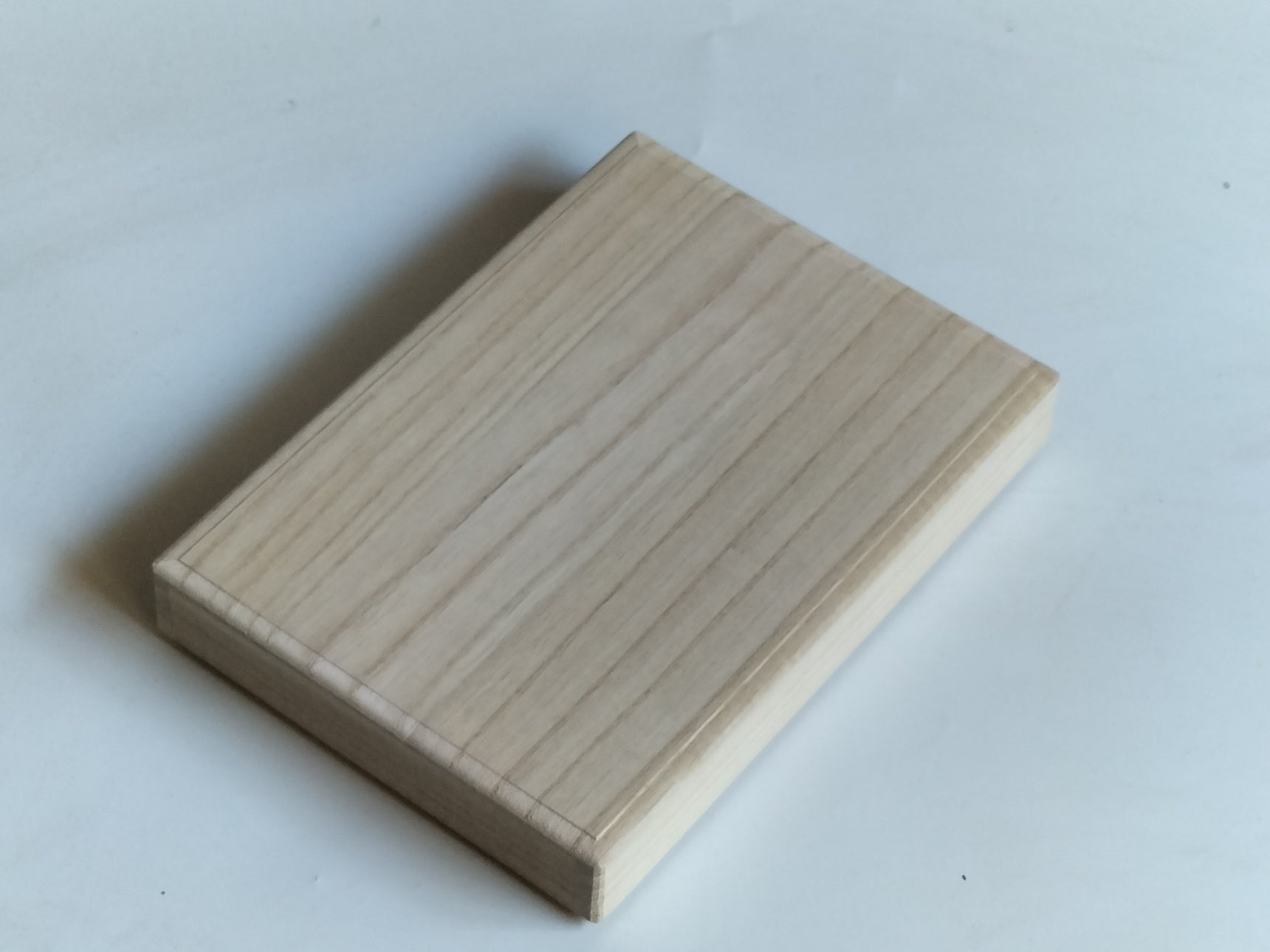 桐箱 御朱印帳ケース 文字無し 大判サイズ1冊用 日本製 かぶせ式